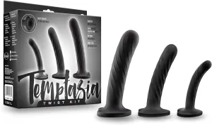 Temptasia Twist Dildo Kit - Set of 3