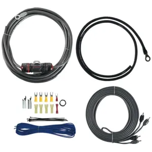 T>Spec V8-RAK8 v8 SERIES Amp Installation Kit with RCA Cables (8 Gauge)