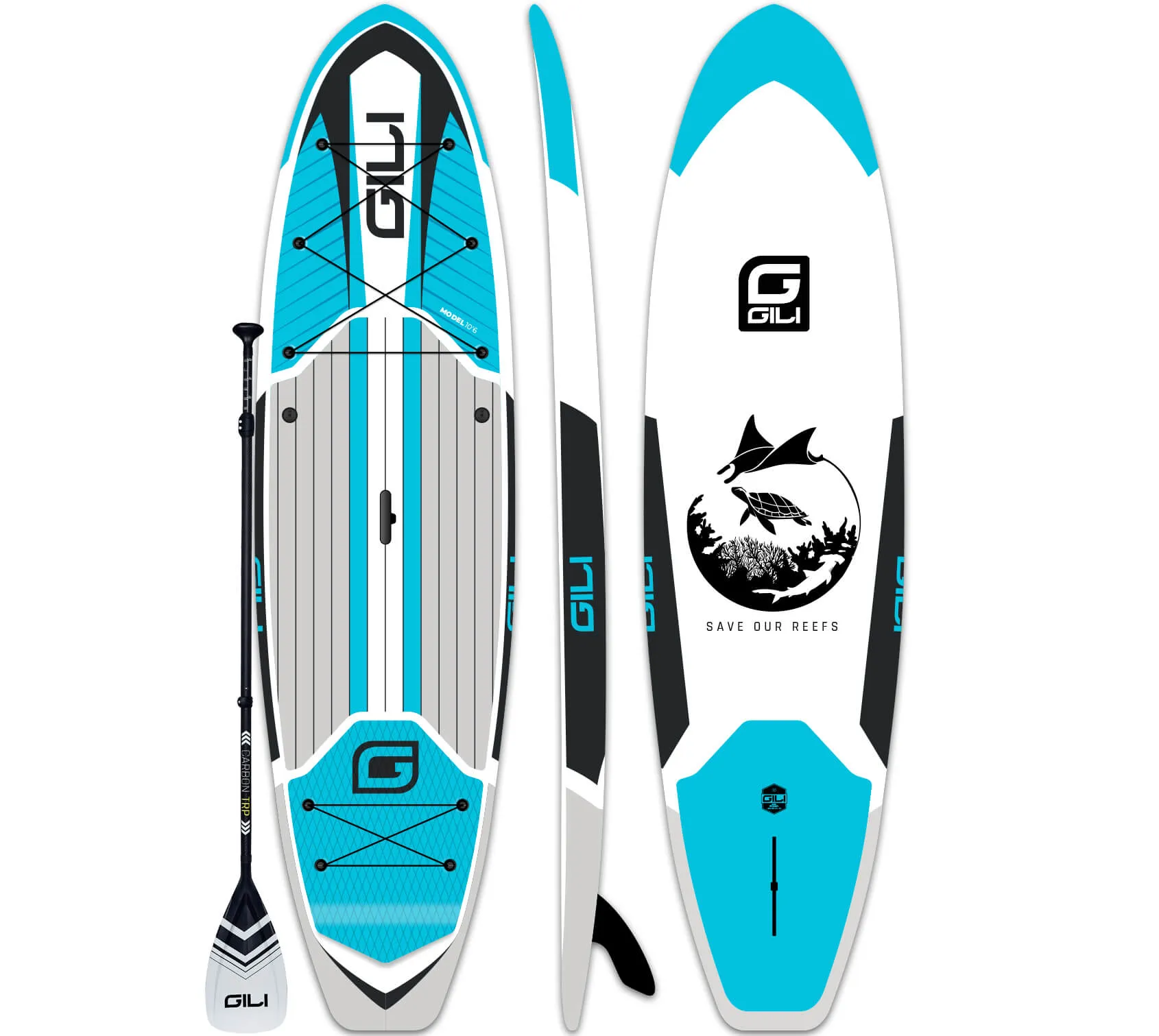 10'6 Tidal Wave Hard/Epoxy Stand Up Paddle Board