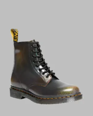 1460 Black Multi Rainbow Rub Off Leather Lace Up Boot