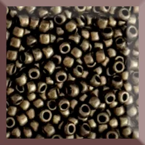 8/0 TR-Y615 Gold Metallic Suede Hybrid 10g/30g Round Toho Seed Beads - Beading Supply