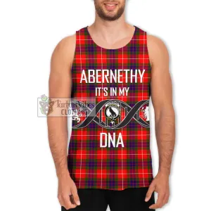 Abernethy Tartan Men's Tank Top with Family Crest DNA In Me Style