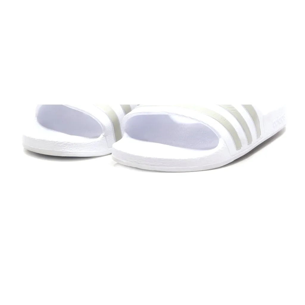 Adidas Adilette Sliders Rubber White Colour For Women