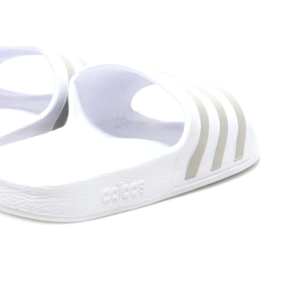 Adidas Adilette Sliders Rubber White Colour For Women