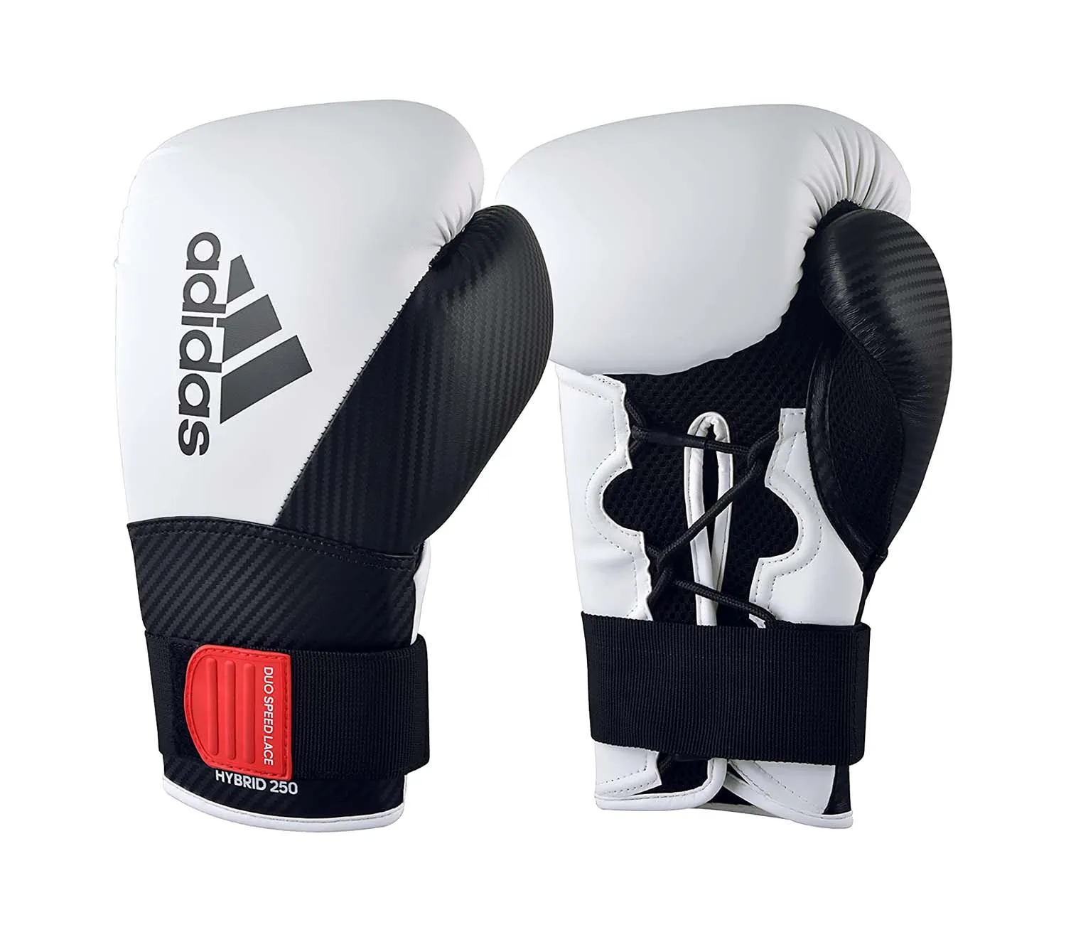 adidas Hybrid 250 Elite Boxing Training Gloves - for Boxing, Kickboxing, MMA, Bag, Training & Fitness