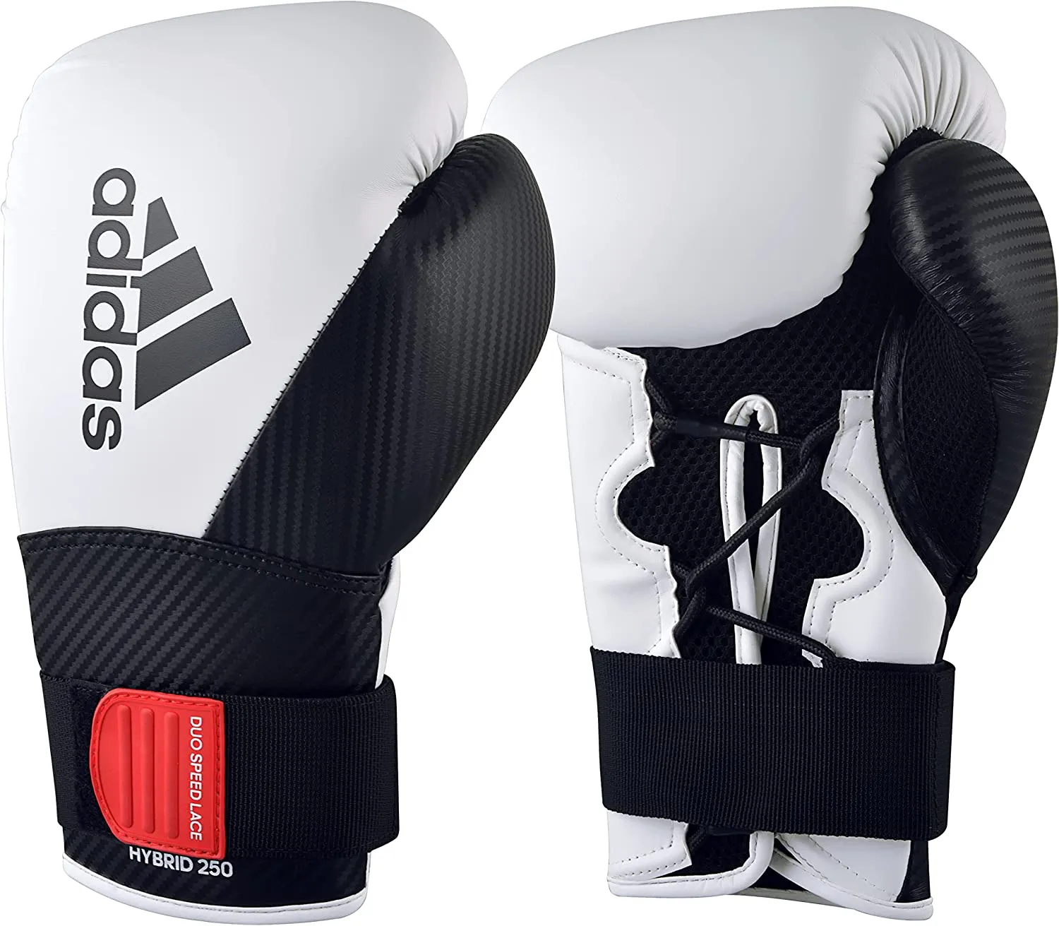 adidas Hybrid 250 Elite Boxing Training Gloves - for Boxing, Kickboxing, MMA, Bag, Training & Fitness