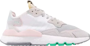 Adidas Wmns Nite Jogger 'Ice Pink Mint' Sneakers, Gray