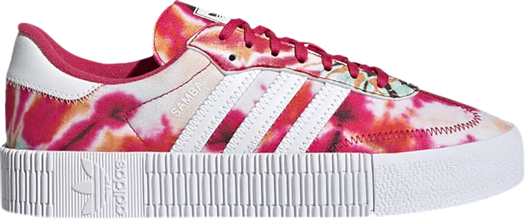 Adidas Wmns Sambarose 'Tie Dye - Power Pink' sneakers, pink