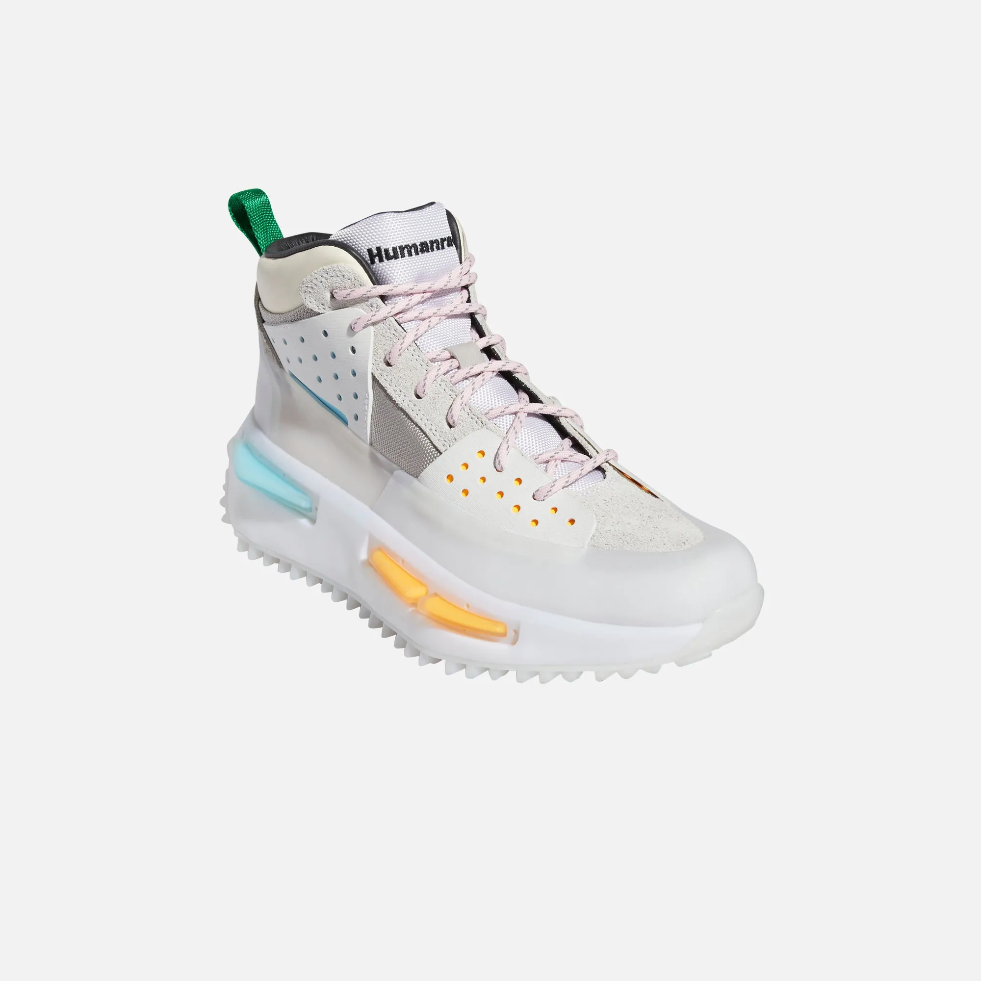 adidas x Pharrell HU NMD Trail Hike Mid - Core White / Cream White / Clear