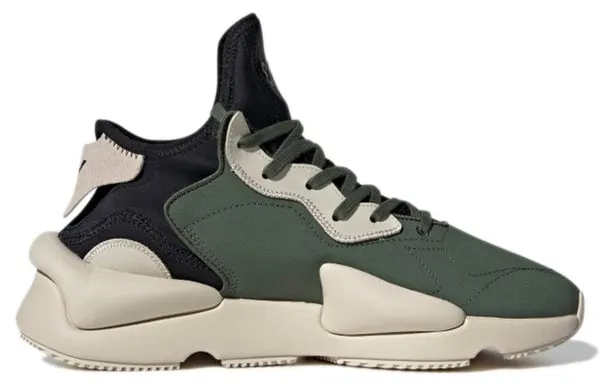 adidas Y-3 Kaiwa 'Shadow Green' sneakers, green