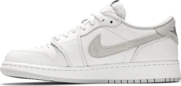 Air Jordan 1 Retro Low OG GS Neutral Gray 2021, White