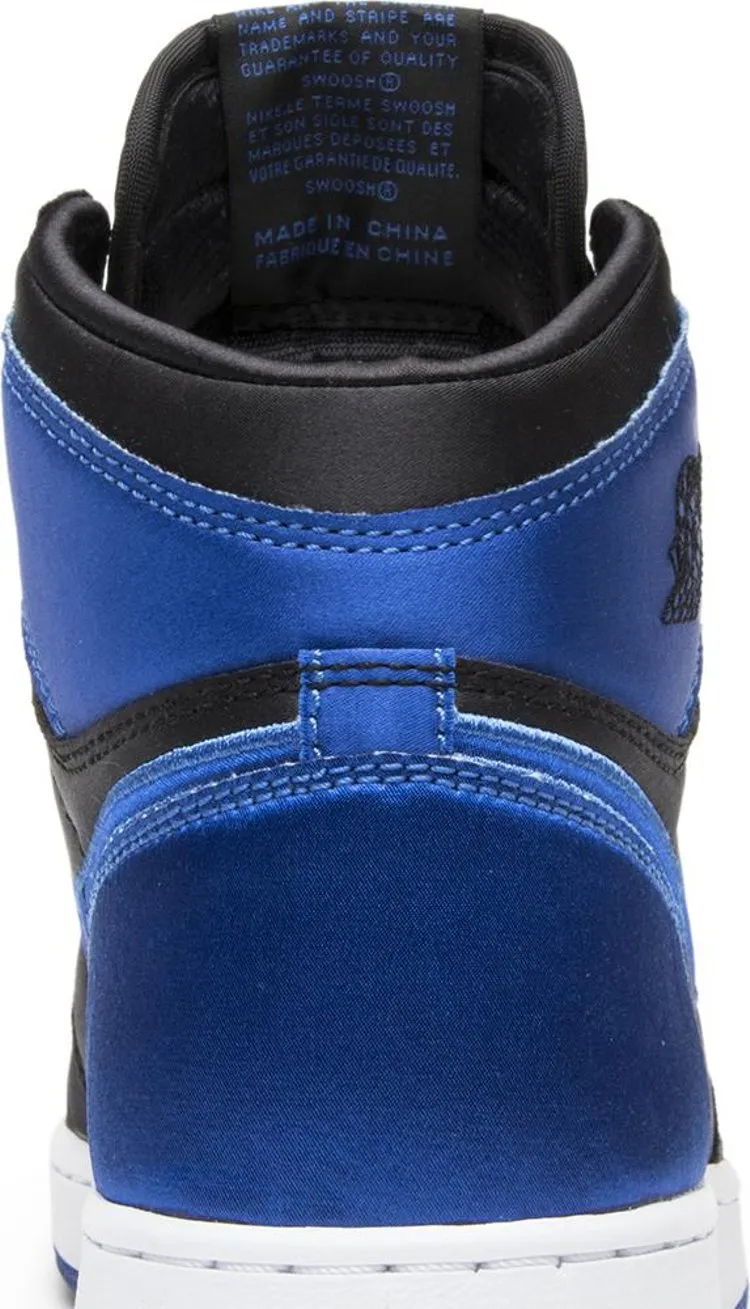 Air Jordan 1 Retro OG BG EP Satin Royal sneakers, black