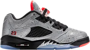 Air Jordan 5 Retro Low BG Neymar Sneakers, Silver