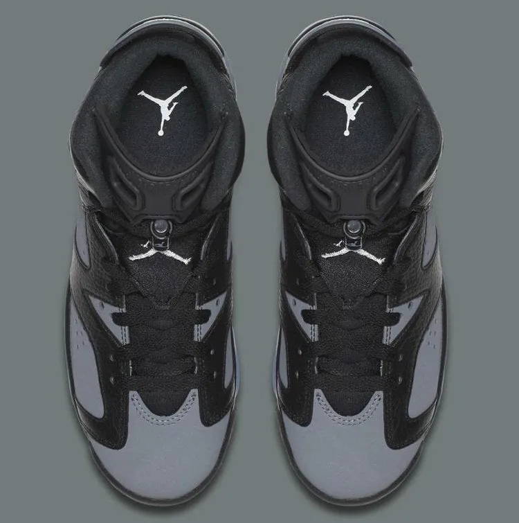 Air Jordan 6 Retro GS Black Cool Grey, black