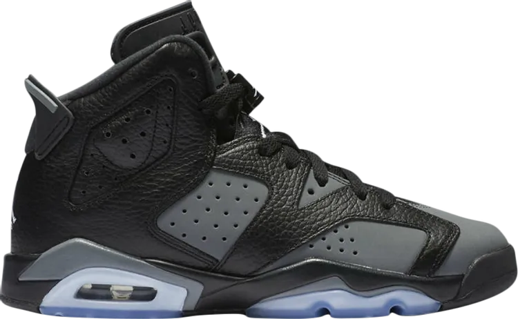 Air Jordan 6 Retro GS Black Cool Grey, black