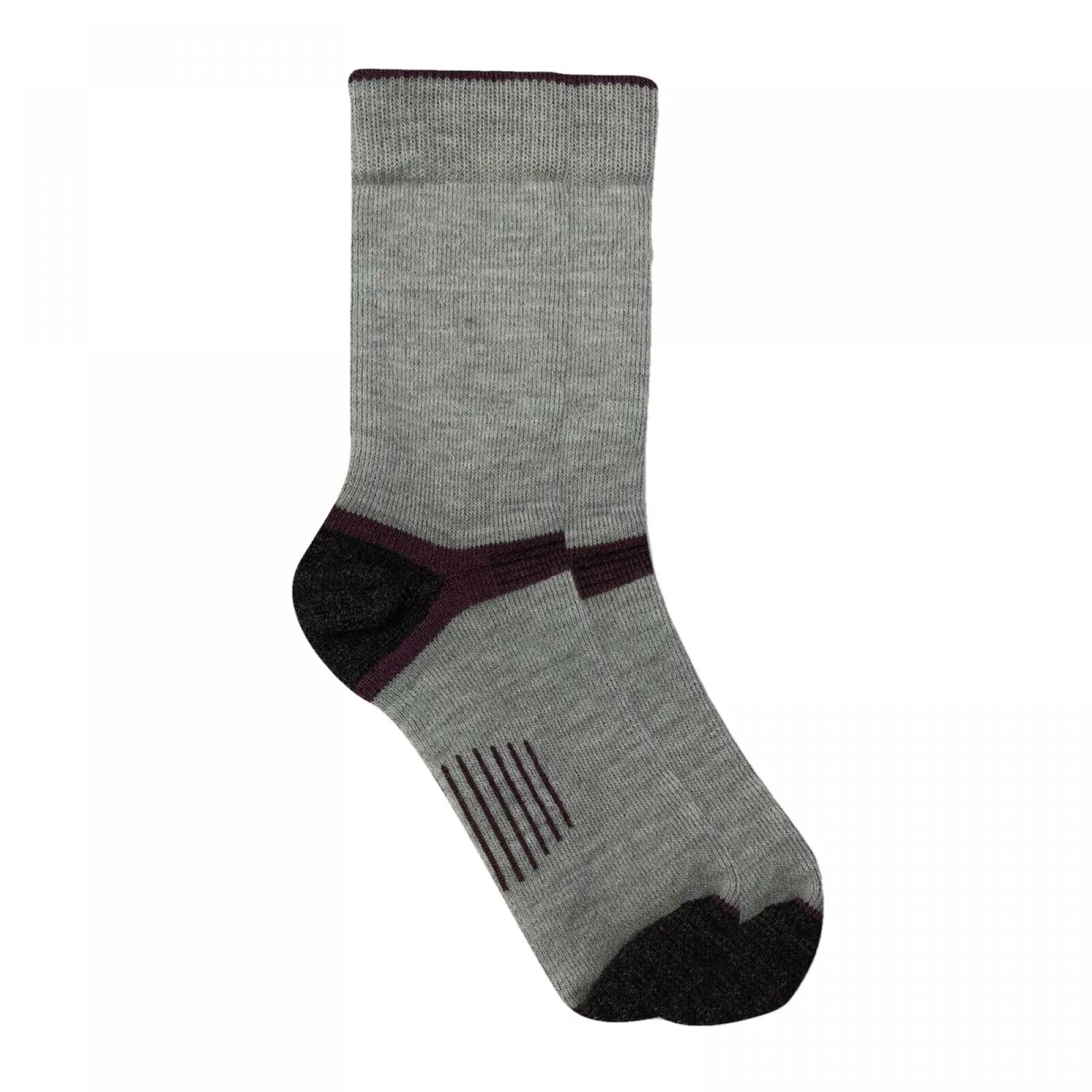 Alaska Knits Women's Merino Wool Blend Hiker Crew Sock