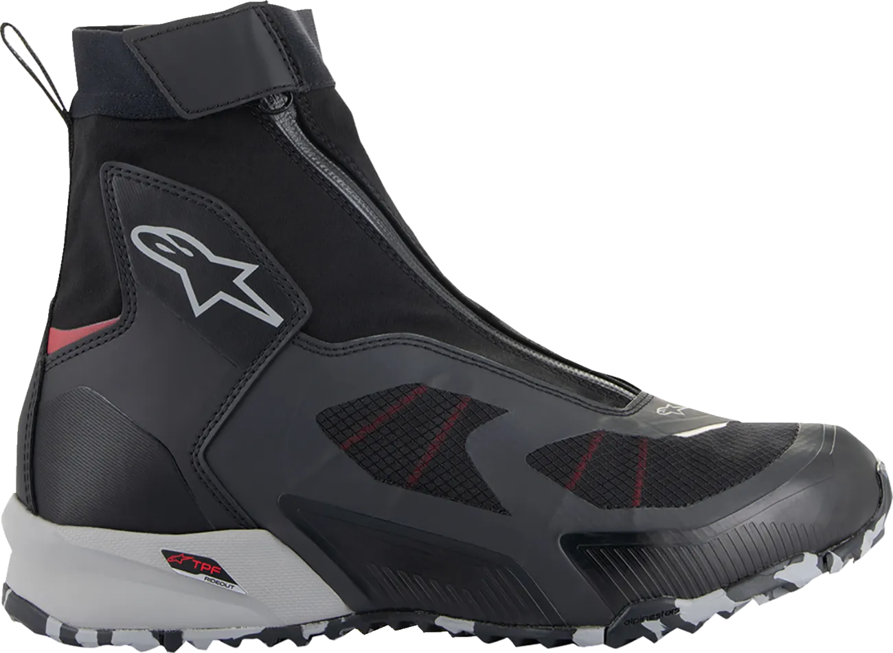 ALPINESTARS CR-8 Gore-Tex? Shoes - Black/Grey/Red - US 12 2338224122212