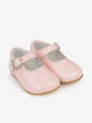 Andanines Girls Patent Leather Mary Jane Shoes in Pink