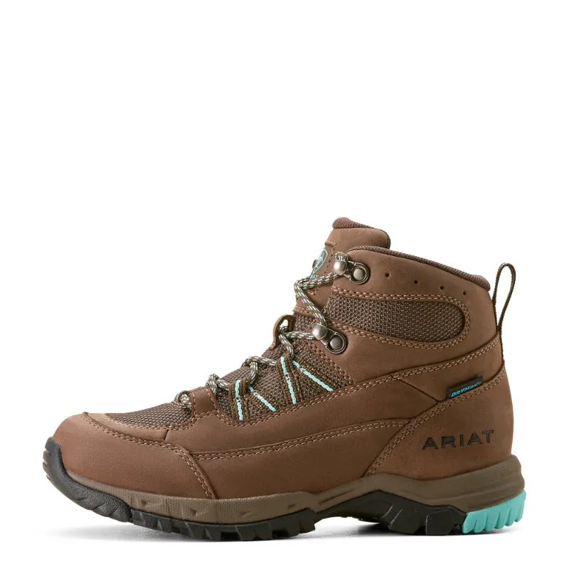 Ariat Skyline Summit H2O Ladies Waterproof Boot - Bitter Brown/Aqua