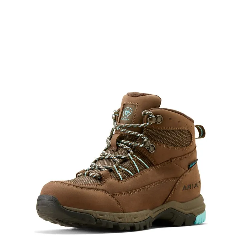 Ariat Skyline Summit H2O Ladies Waterproof Boot - Bitter Brown/Aqua