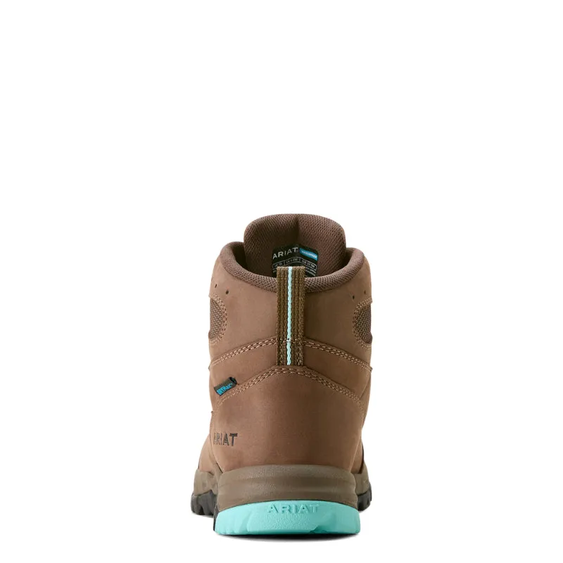 Ariat Skyline Summit H2O Ladies Waterproof Boot - Bitter Brown/Aqua