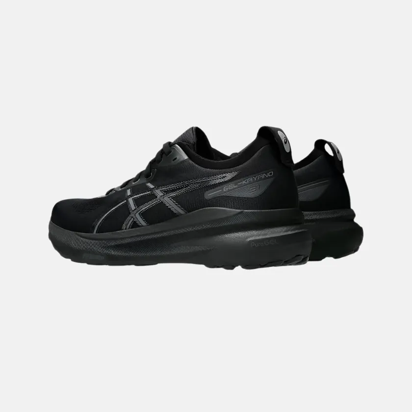 Asics GEL-KAYANO 31 Men's Running Shoes -Black/Black