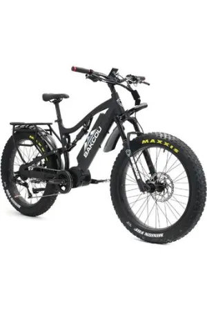 Bakcou Flatlander Step through (ST) 24" 750W 48V Fat Tire Electric Hunting Bike