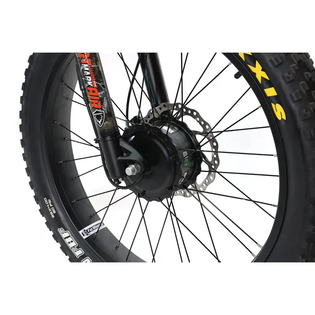 Bakcou Kodiak AWD 500W 48V 25ah Fat Tire Electric Hunting Bike