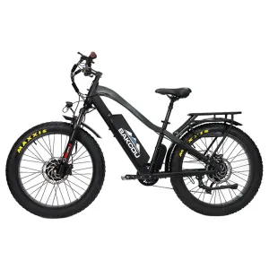 Bakcou Kodiak AWD 500W 48V 25ah Fat Tire Electric Hunting Bike