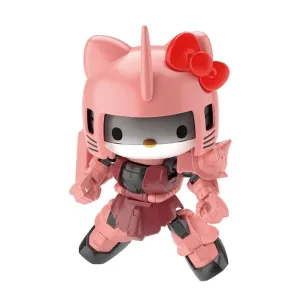 Bandai Hobby: Hello Kitty X SD Gundam Cross Silhouette - Hello Kitty MS-06S Char's Zaku II Model Kit