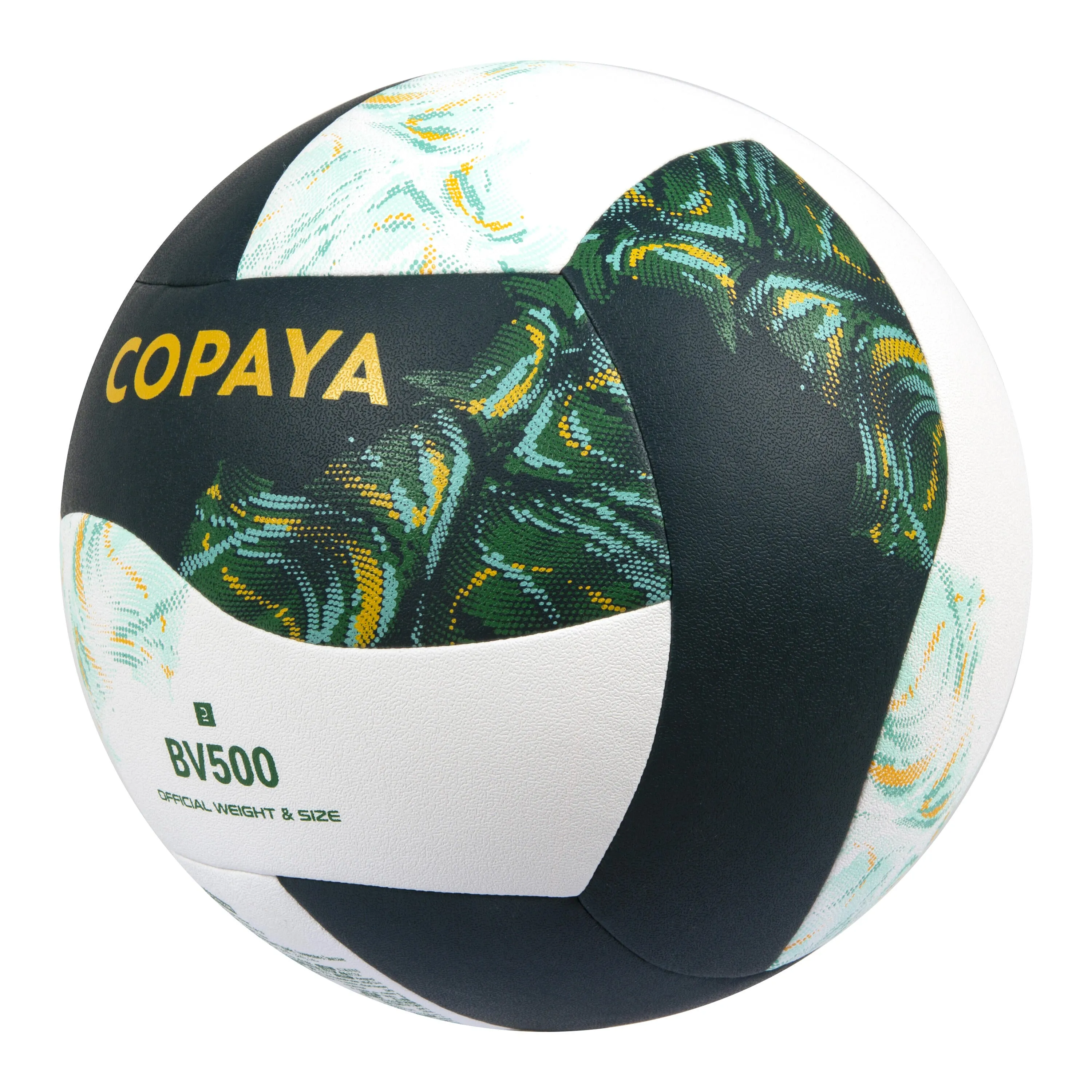 Beach volleyball ball Copaya Replica Hybrid green/white