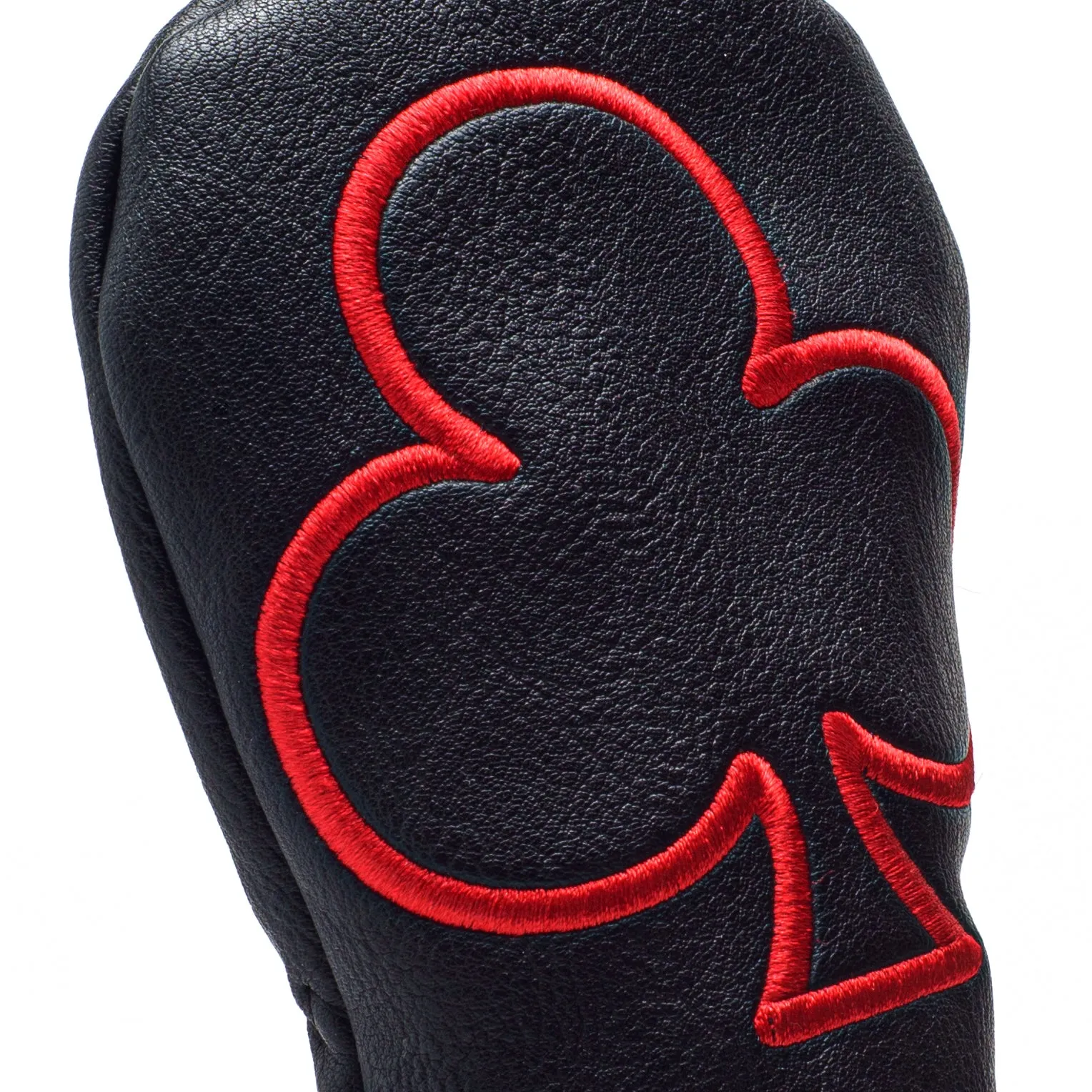 Black Playing Card Clubs Golf Hybrid Head cover