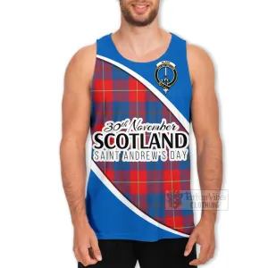 Blane Family Crest Tartan Men's Tank Top Celebrate Saint Andrew's Day in Style