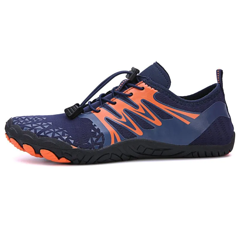 Blue Orange Trail V-Runner Pro - Universal Non-Slip Barefoot Shoes