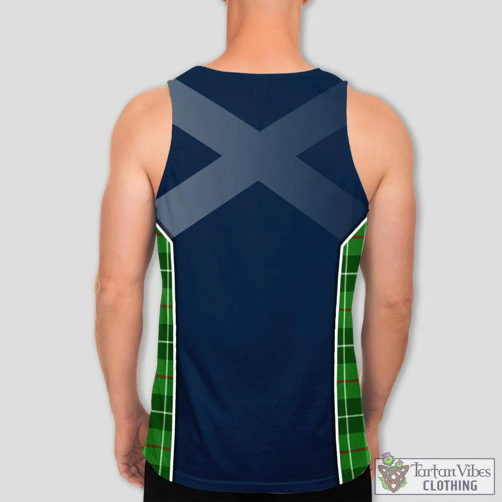 Boyle Tartan Men's Tanks Top with Family Crest and Scottish Thistle Vibes Sport Style