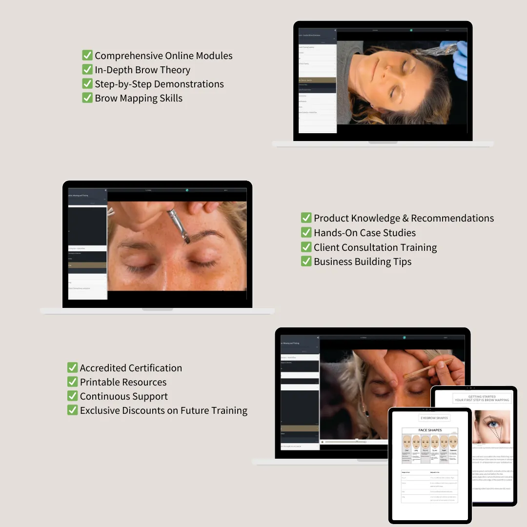 Brow Lamination, Waxing & Tinting Course