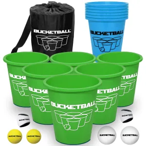 BucketBall - Team Color Edition - Combo Pack (Green/Light Blue)