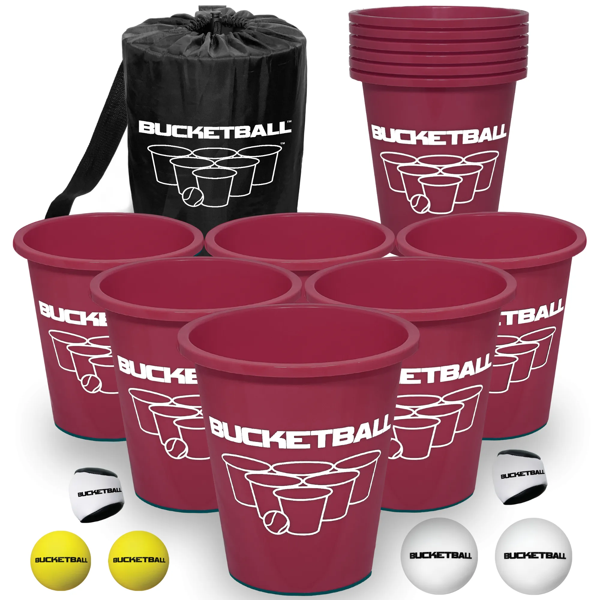 BucketBall - Team Color Edition - Combo Pack (Maroon/Maroon)