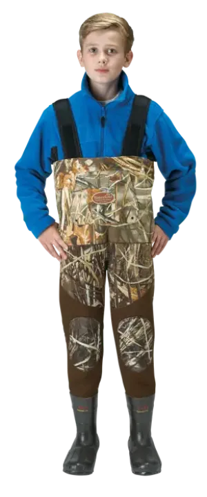 Caddis Youth Neobreathable Hybrid Youth Wader With 1000 Gram Boots