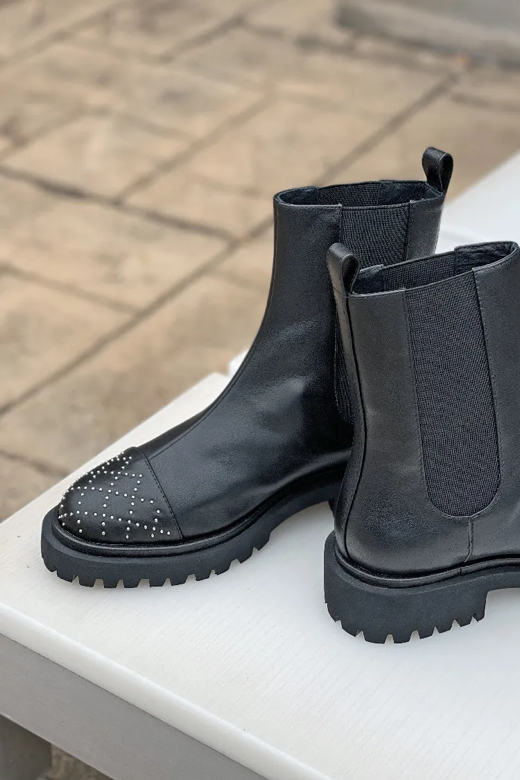 Cali Stud Boot in Black | FINAL SALE