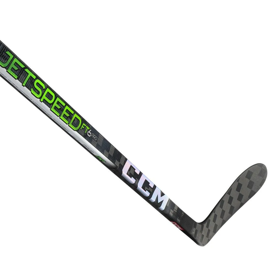 CCM Jetspeed FT6 Pro (Green) Hockey Stick - Intermediate