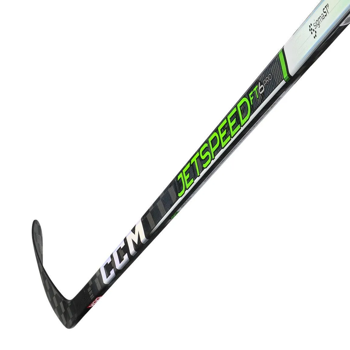 CCM Jetspeed FT6 Pro (Green) Hockey Stick - Intermediate