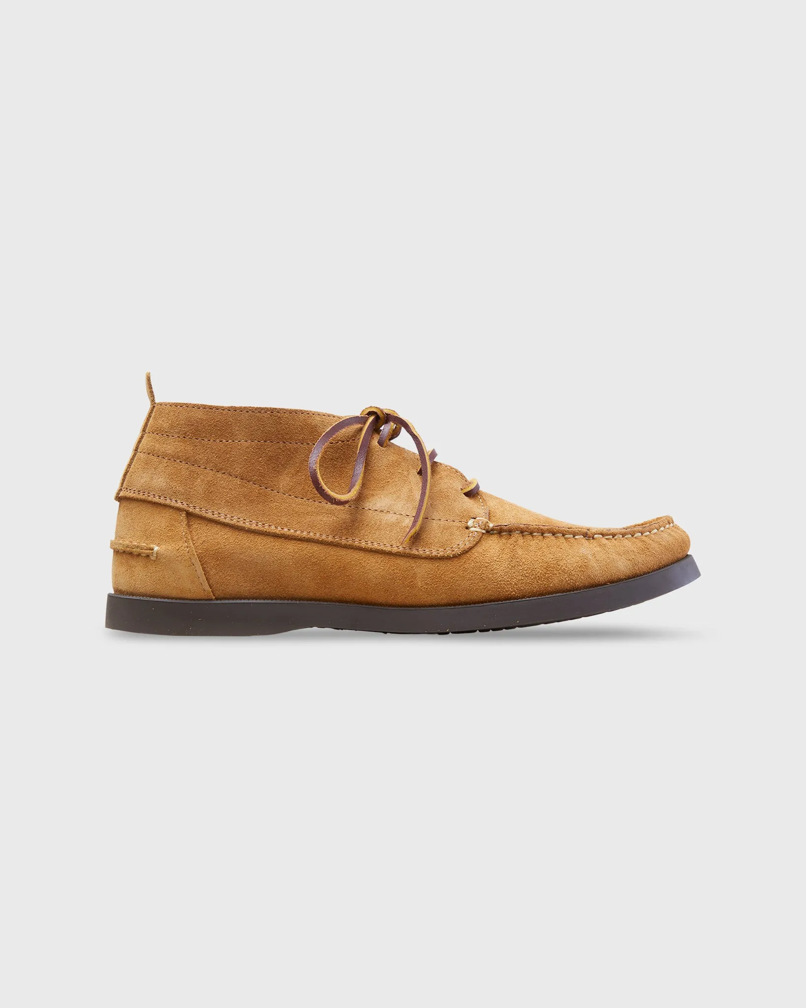 Chukka Camp Moccasin in Tan Suede