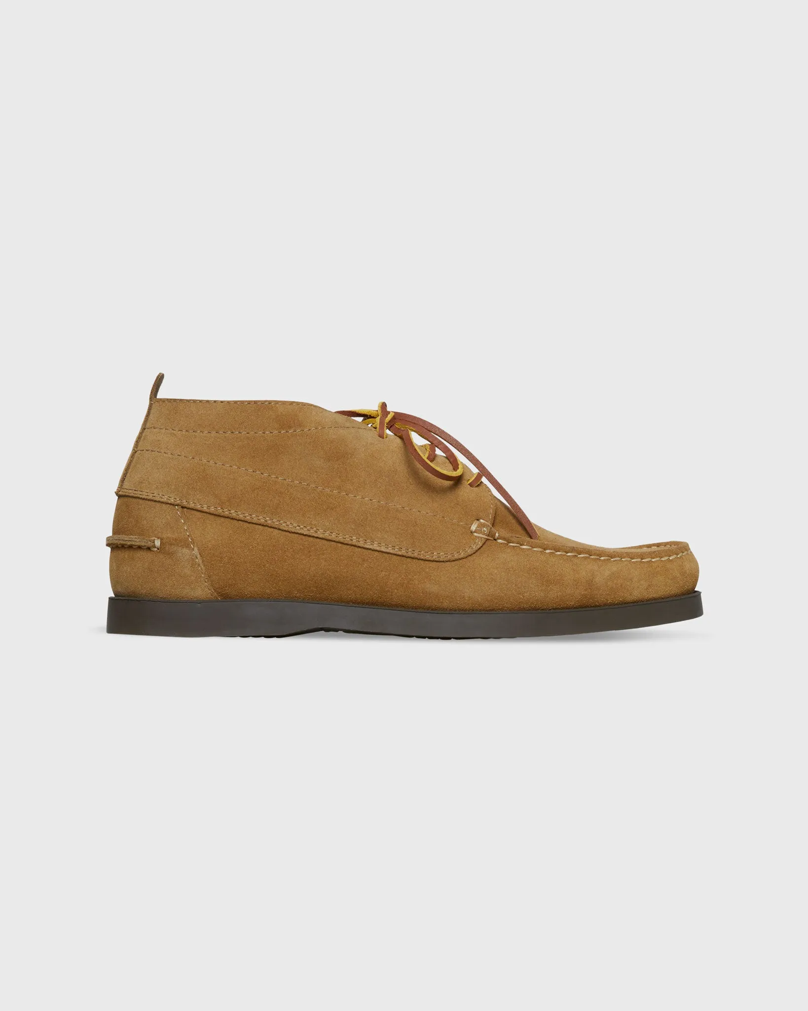 Chukka Camp Moccasin in Tan Suede