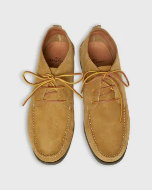 Chukka Camp Moccasin in Tan Suede