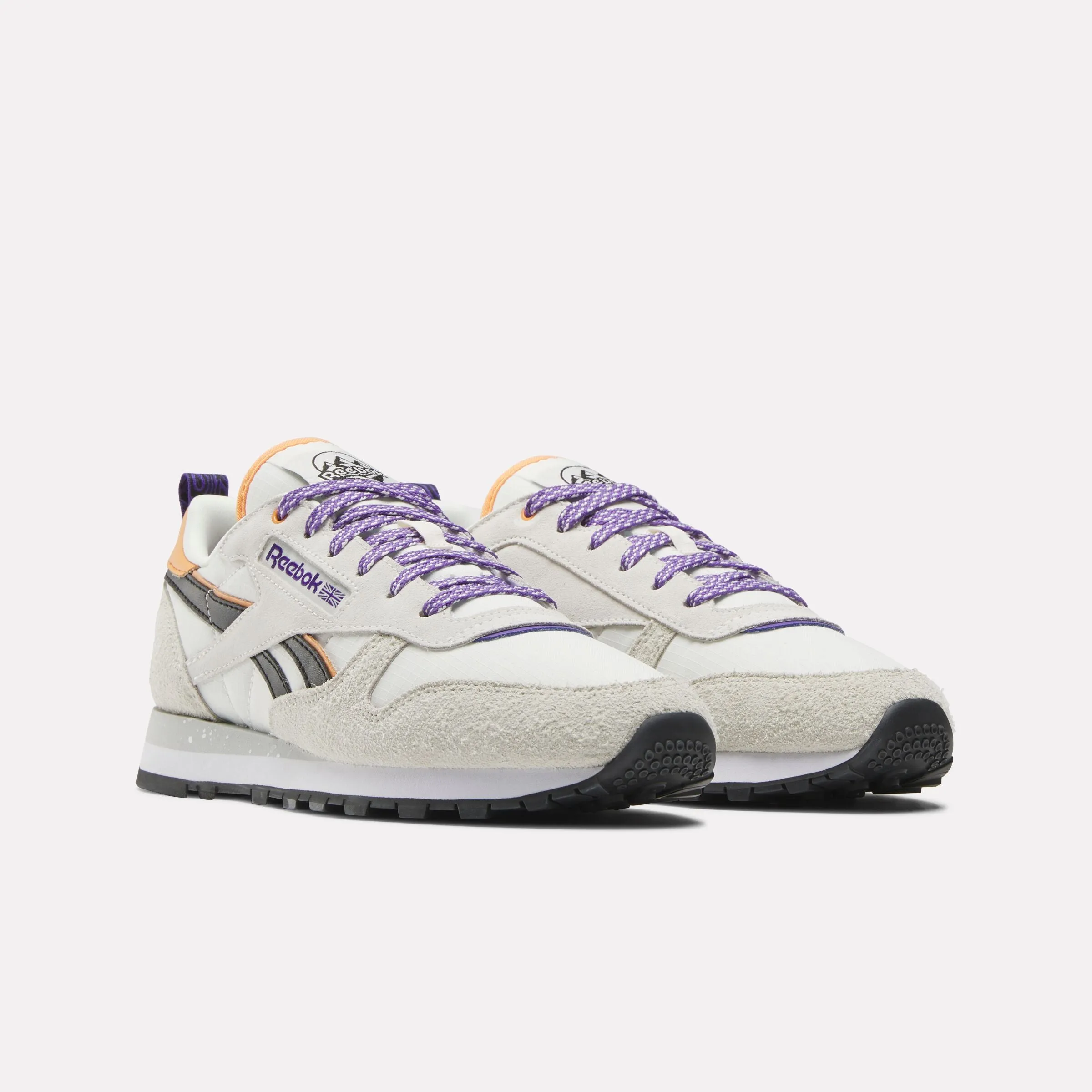 Classic Leather Shoes Chalk/Alabaster/Dynamic Purple