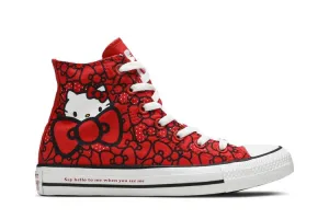 Converse Hello Kitty x Wmns Chuck Taylor All Star Hi 'Red' Sneakers, Red