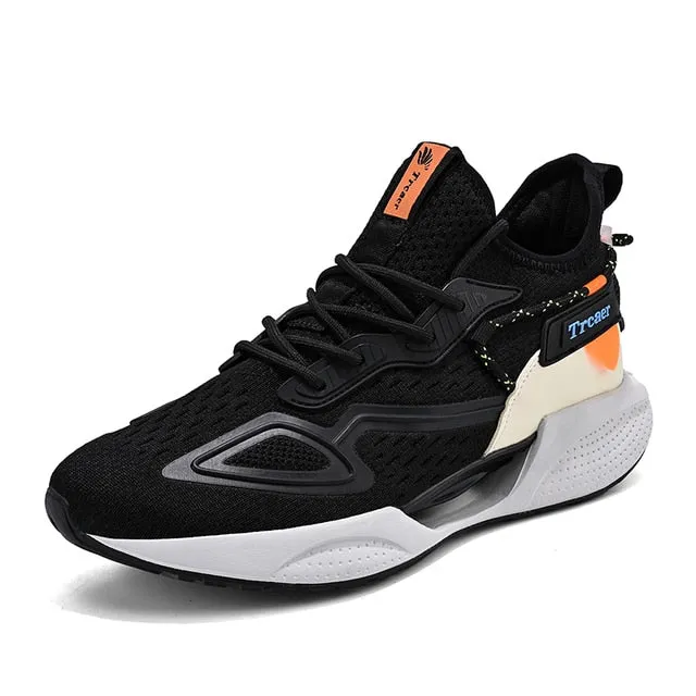 Cuzcare Orthopedic Men Shoes Breathable Arch Support Designed Sporty Style