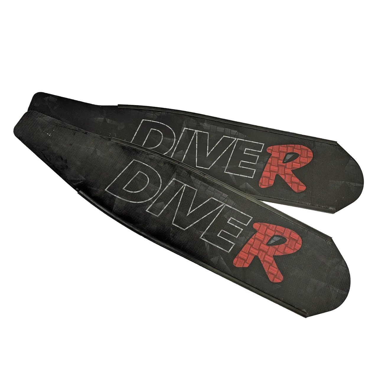 DiveR Black Long Blade Fins