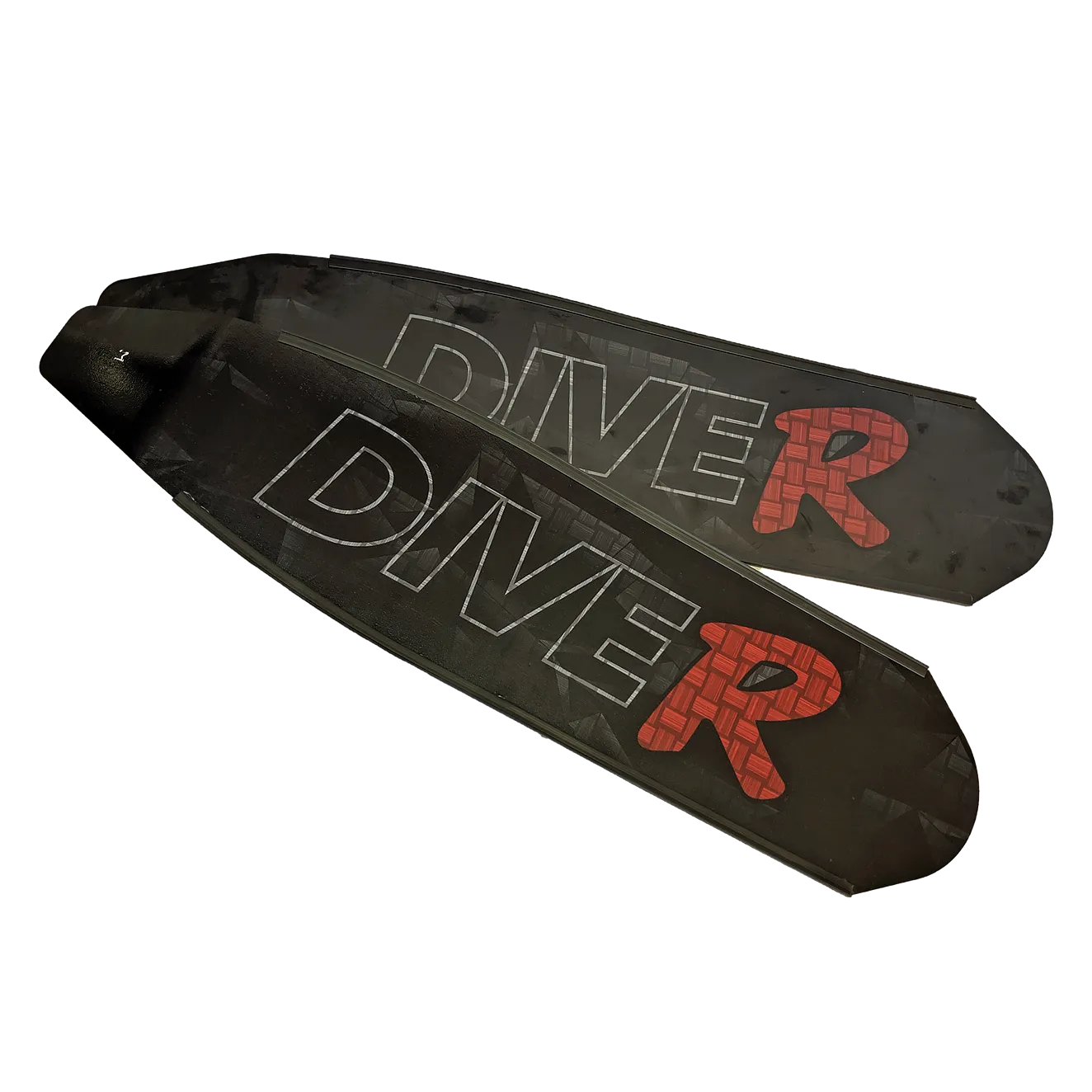 DiveR Black Long Blade Fins